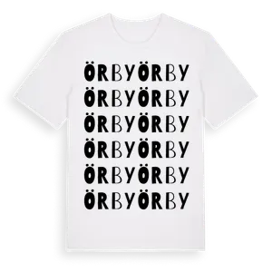 Örby ordlek t-shirt – ekologisk bomull t-shirt från Pinshirt
