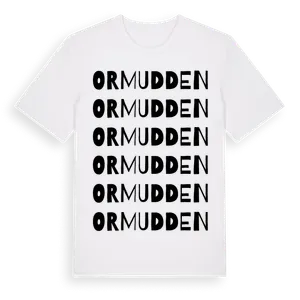 Ormudden ordlek t-shirt – ekologisk bomull t-shirt från Pinshirt