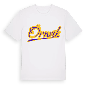 Örnvik baseball t-shirt – ekologisk bomull t-shirt från Pinshirt