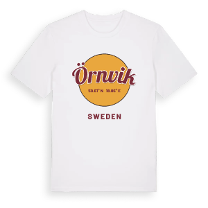 Örnvik cirkel t-shirt – ekologisk bomull t-shirt från Pinshirt