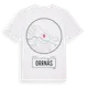 White t-shirt med Orrnäs t-shirt