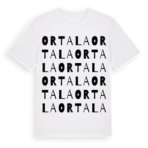 Ortala ordlek t-shirt – ekologisk bomull t-shirt från Pinshirt