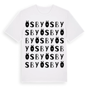 Ösby ordlek t-shirt – ekologisk bomull t-shirt från Pinshirt