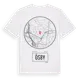 White t-shirt med Ösby t-shirt