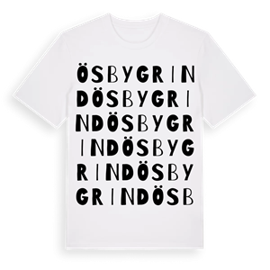 Ösby grind ordlek t-shirt – ekologisk bomull t-shirt från Pinshirt