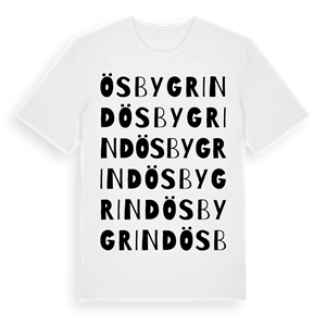 Ösby grind ordlek t-shirt – ekologisk bomull t-shirt från Pinshirt