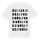 Ösby grind ordlek t-shirt