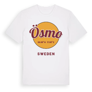Ösmo cirkel t-shirt – ekologisk bomull t-shirt från Pinshirt