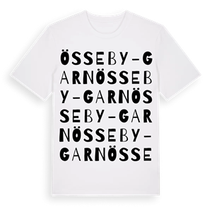 Össeby-Garn ordlek t-shirt – ekologisk bomull t-shirt från Pinshirt
