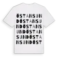 Östansund ordlek t-shirt