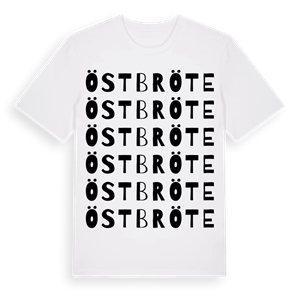Östbröte ordlek t-shirt – ekologisk bomull t-shirt från Pinshirt