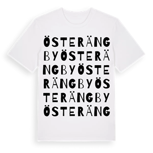 Österängby ordlek t-shirt – ekologisk bomull t-shirt från Pinshirt