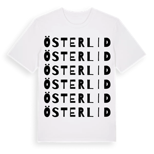 Österlid ordlek t-shirt – ekologisk bomull t-shirt från Pinshirt