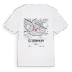 Östermalm karta t-shirt