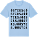 Blue Soul t-shirt med Östersjö ordlek t-shirt