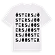 Östersjö ordlek t-shirt