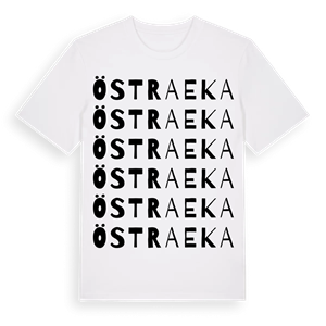 Östra Eka ordlek t-shirt – ekologisk bomull t-shirt från Pinshirt