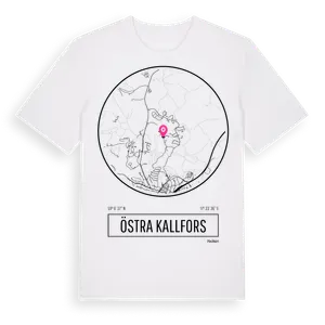 Östra Kallfors t-shirt – ekologisk bomull t-shirt från Pinshirt