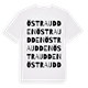 Östra udden ordlek t-shirt
