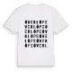 Överlöpe ordlek t-shirt