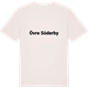 Vintage White t-shirt med Övre Söderby fetstil t-shirt