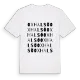 Oxhalsö ordlek t-shirt