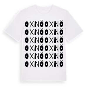 Oxnö ordlek t-shirt – ekologisk bomull t-shirt från Pinshirt