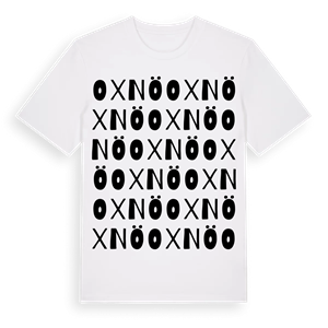 Oxnö ordlek t-shirt – ekologisk bomull t-shirt från Pinshirt