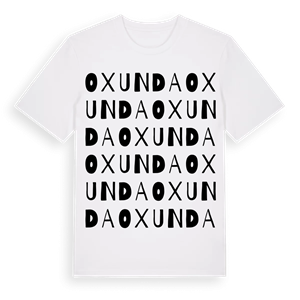 Oxunda ordlek t-shirt – ekologisk bomull t-shirt från Pinshirt