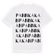 Pannkakan ordlek t-shirt