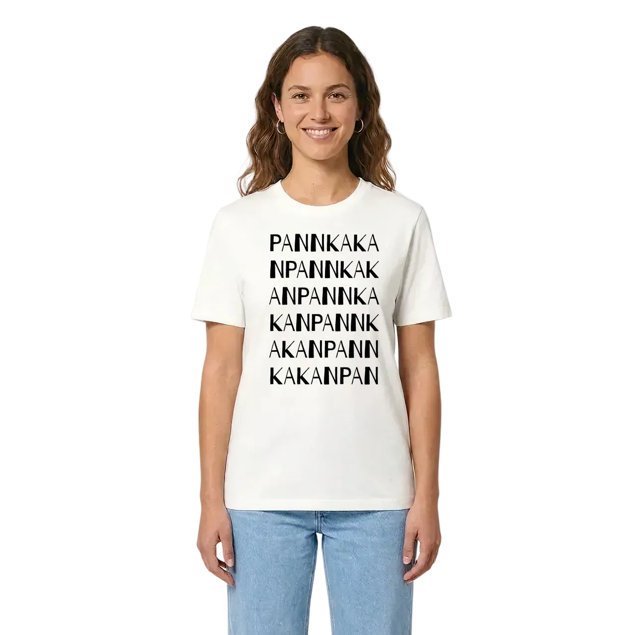 Pannkakan ordlek t-shirt i miljö