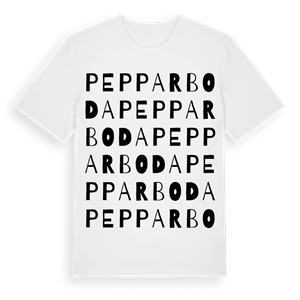Pepparboda ordlek t-shirt – ekologisk bomull t-shirt från Pinshirt