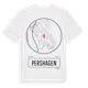 White t-shirt med Pershagen t-shirt