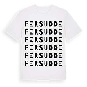 Persudde ordlek t-shirt – ekologisk bomull t-shirt från Pinshirt