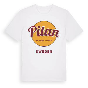 Pitan cirkel t-shirt – ekologisk bomull t-shirt från Pinshirt