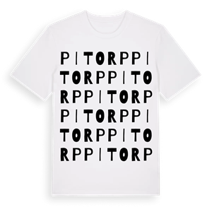 Pitorp ordlek t-shirt – ekologisk bomull t-shirt från Pinshirt