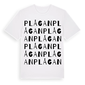 Plågan ordlek t-shirt – ekologisk bomull t-shirt från Pinshirt