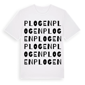 Plogen ordlek t-shirt – ekologisk bomull t-shirt från Pinshirt