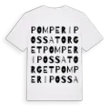 Pomperipossatorget ordlek t-shirt
