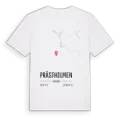 Prästholmen karta t-shirt