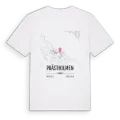 Prästholmen karta t-shirt