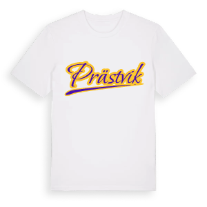 Prästvik baseball t-shirt – ekologisk bomull t-shirt från Pinshirt