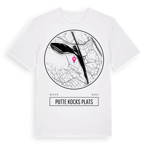 Putte Kocks plats t-shirt – ekologisk bomull t-shirt från Pinshirt