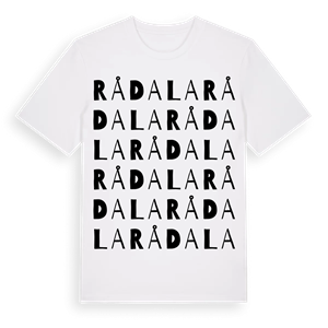 Rådala ordlek t-shirt – ekologisk bomull t-shirt från Pinshirt