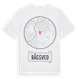 White t-shirt med Rågsved t-shirt
