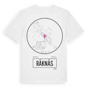 Räknäs t-shirt – ekologisk bomull t-shirt från Pinshirt