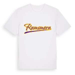 Ramsmora baseball t-shirt – ekologisk bomull t-shirt från Pinshirt