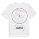 White t-shirt med Ramsö t-shirt