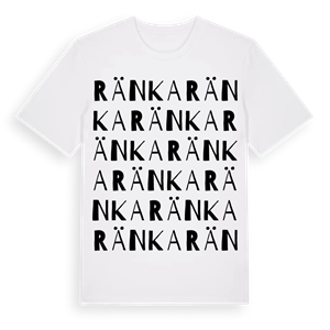 Ränka ordlek t-shirt – ekologisk bomull t-shirt från Pinshirt