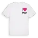 Jag älskar Rassa t-shirt litet tryck
